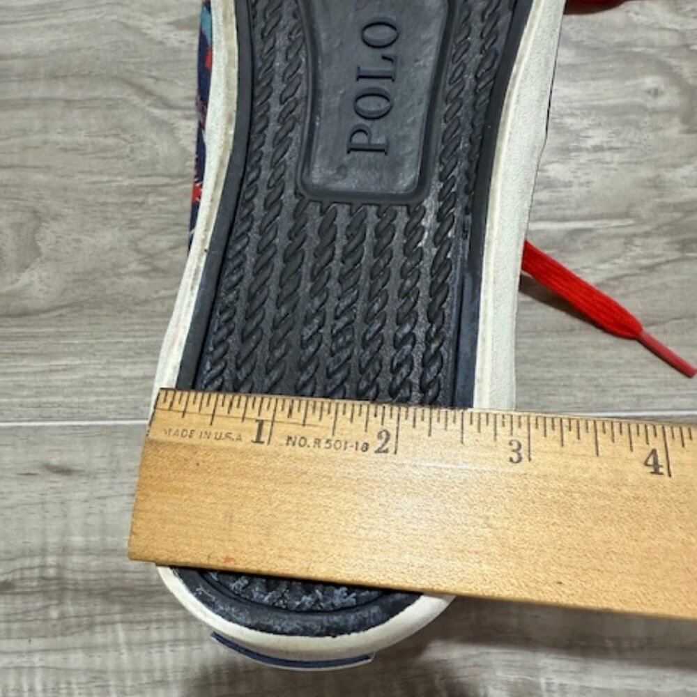 Polo Ralph Lauren Men's THORNTON III Hawaii Aloha Tropical Shoes-Size 10.5D - Picture 12 of 13